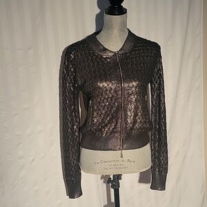 Fashion Nova Woman's Zip Down Sweater With From My Zipper Pockets, Size: S